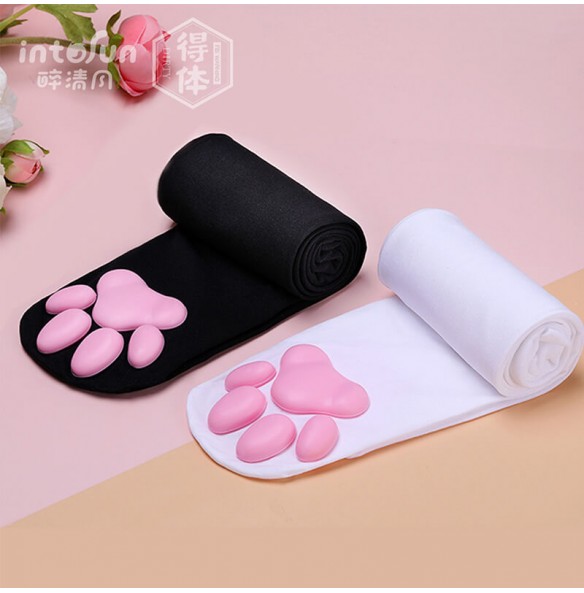 DeTiShe - 3D Cat Paw Socks (Black) DeTiShe - 3D Cat Paw Socks (Black)